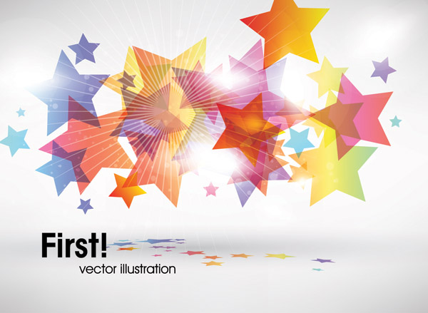 free vector Symphony of light vector graphic